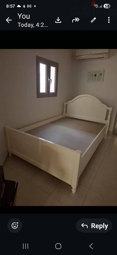 new american bed 140x205