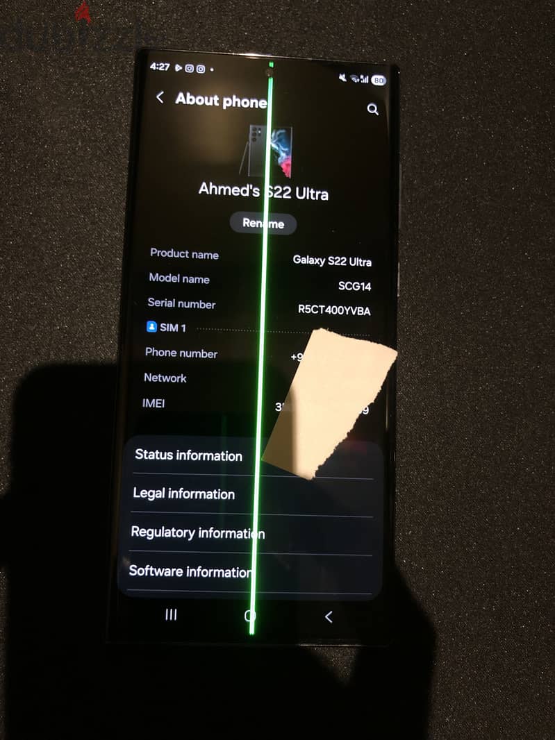Samsung S22 Ultra 256gb 5g black 3