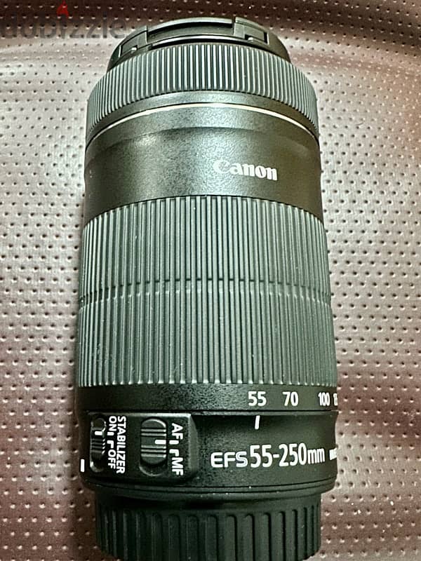Canon Lens 55-250 with Image Stabilisation & Auto Focus 1