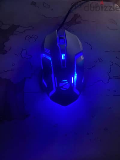 Gaming Mouse - White ( With Side Buttons )