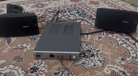 bose freespace lza 190amp with pair of speakers