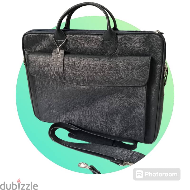 Genuine leather laptops BAG 1