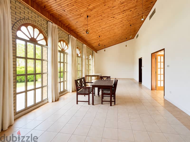 3BR Villa | Barbar | Semi-Furnished | Private Garden | Pool & Gym 1