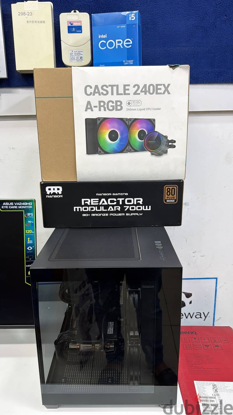 12Th Gen intel i5 12400f Ram 16 SSD 500 8GB xfx 8g RTX GPU 3