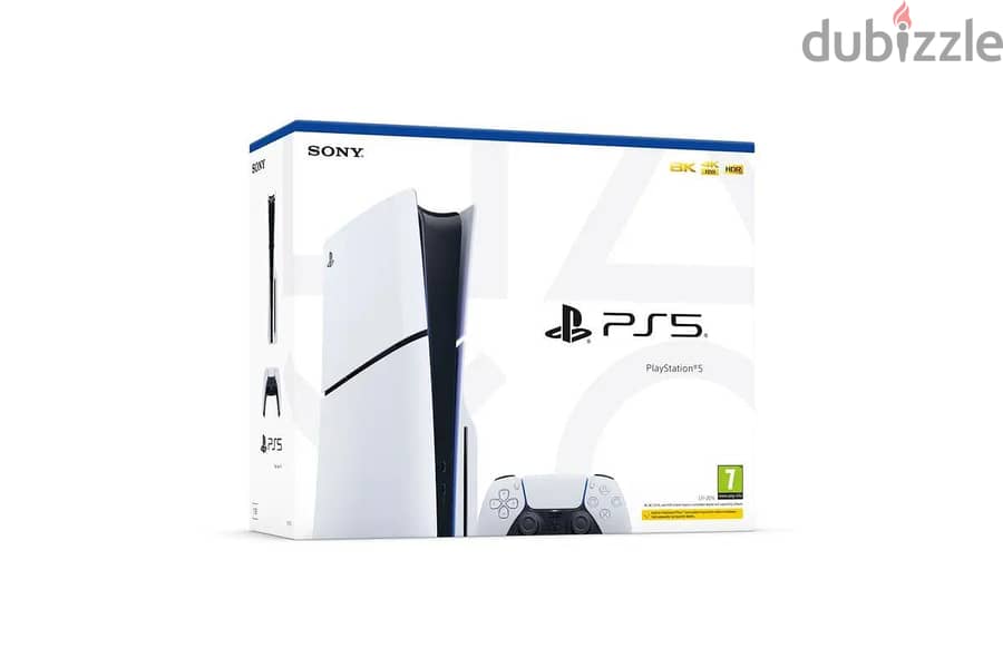 Playstation 5 1000 GB CD Slim بليستيشن 5 1TB سليم نسخة السيدي مستخدمه 3