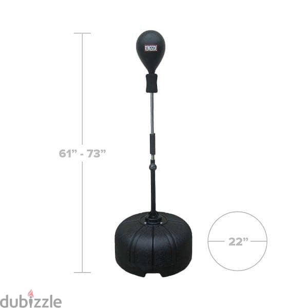 Ringside Cobra Reflex Free-Standing Adjustable punching bag with glove 4