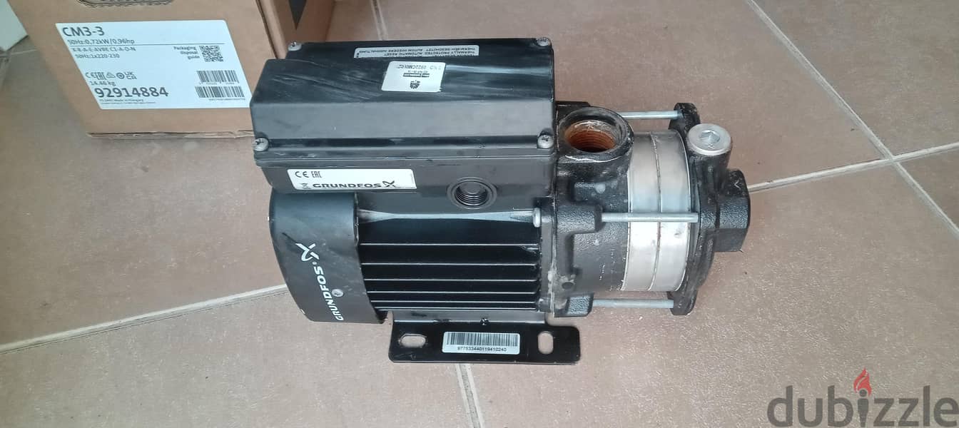 Groundfos water pump1 hp for sale, serious buyers contact 35406056 1