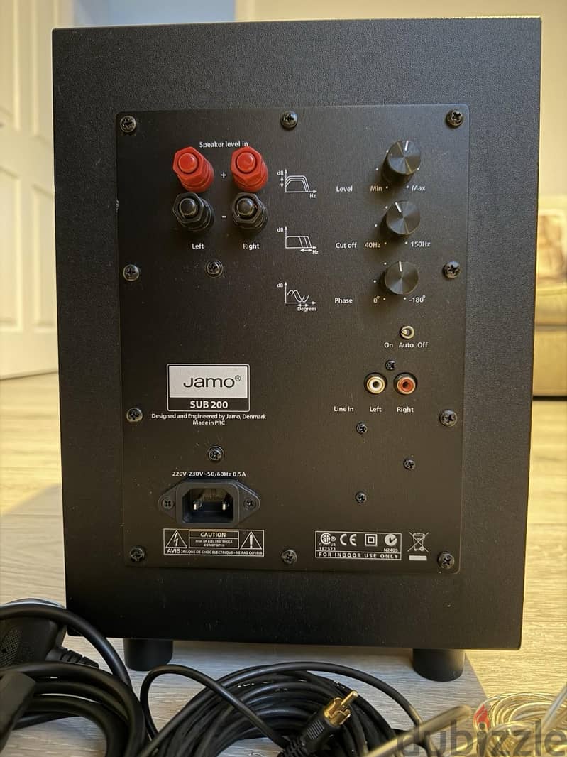 onkyo amplifier & jamo speaker for sale 4