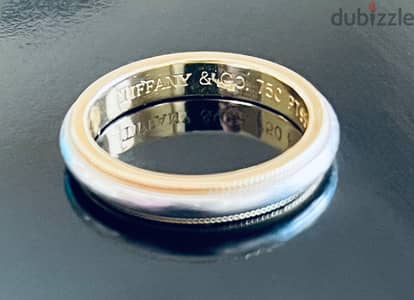 Tiffany two tone ring ( size 5.5 )