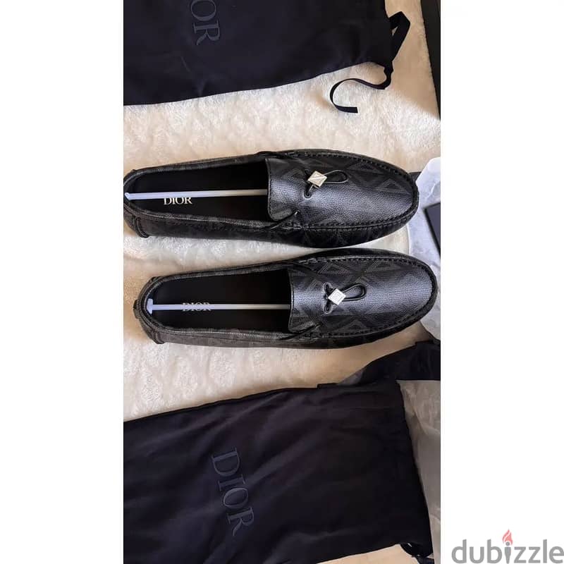 Christian Dior CD Diamond Odéon Driver Loafers 2