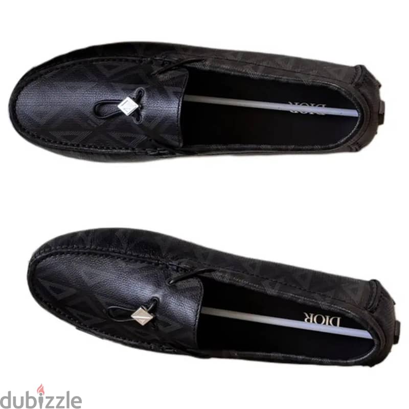 Christian Dior CD Diamond Odéon Driver Loafers 5