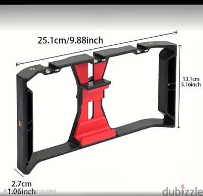 Versatile Handheld Stabilizer With Microphone Stand