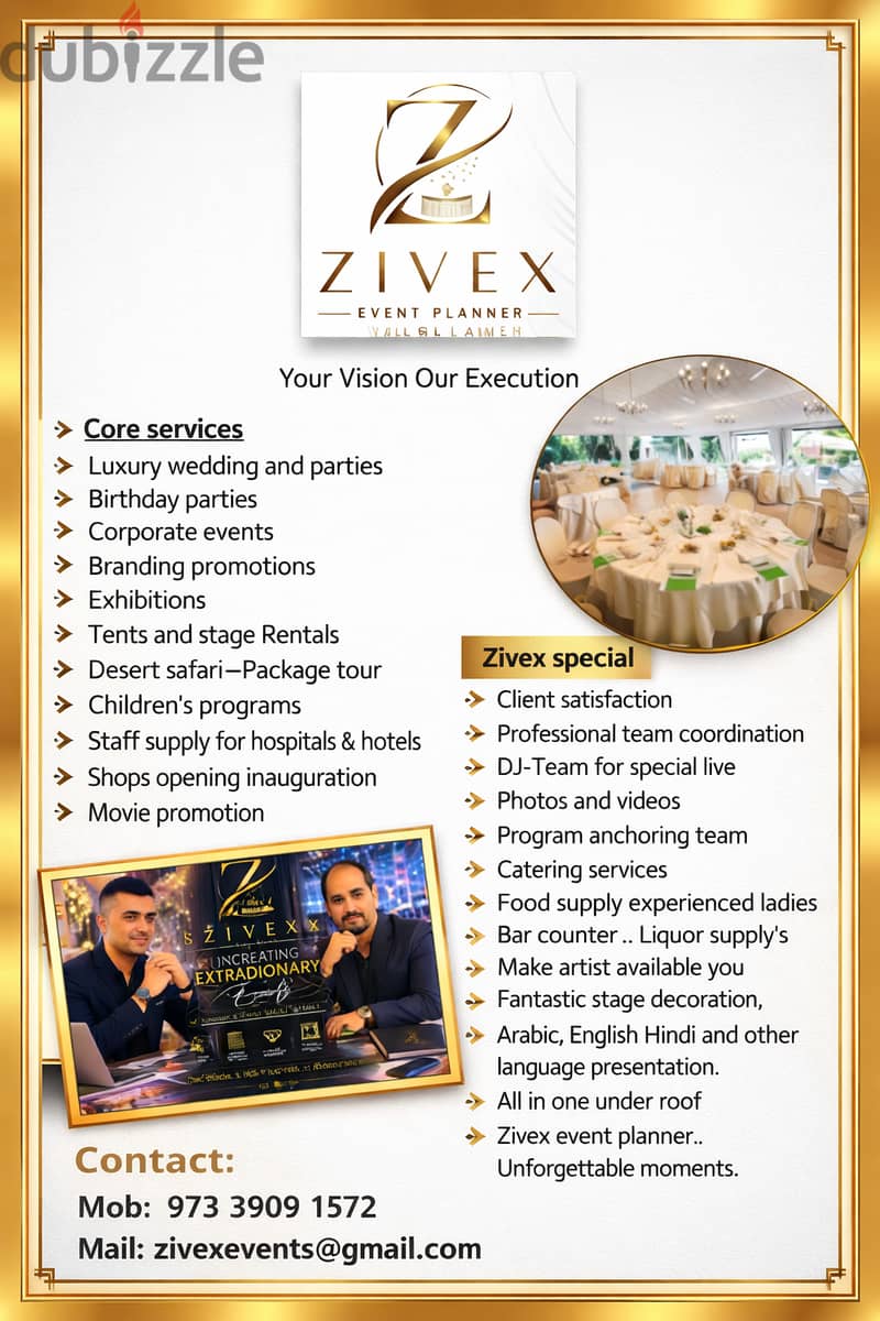 Zivex Event Planner. Create Unforgettable Events 9