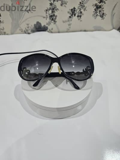 Bvlgari Limited Edition Crystal Flower Sunglasses Black