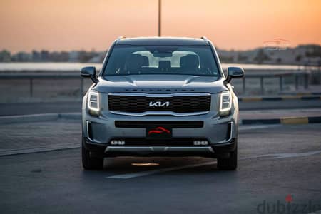 Kia Telluride 2021 Grey | V6 | Agency | Ventilated Seats | Bahrain Spe