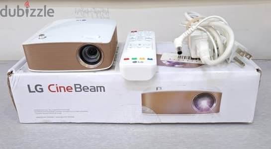 LG Projector Rechargeable 100"Display+Remote & Wireless Screen Sharing