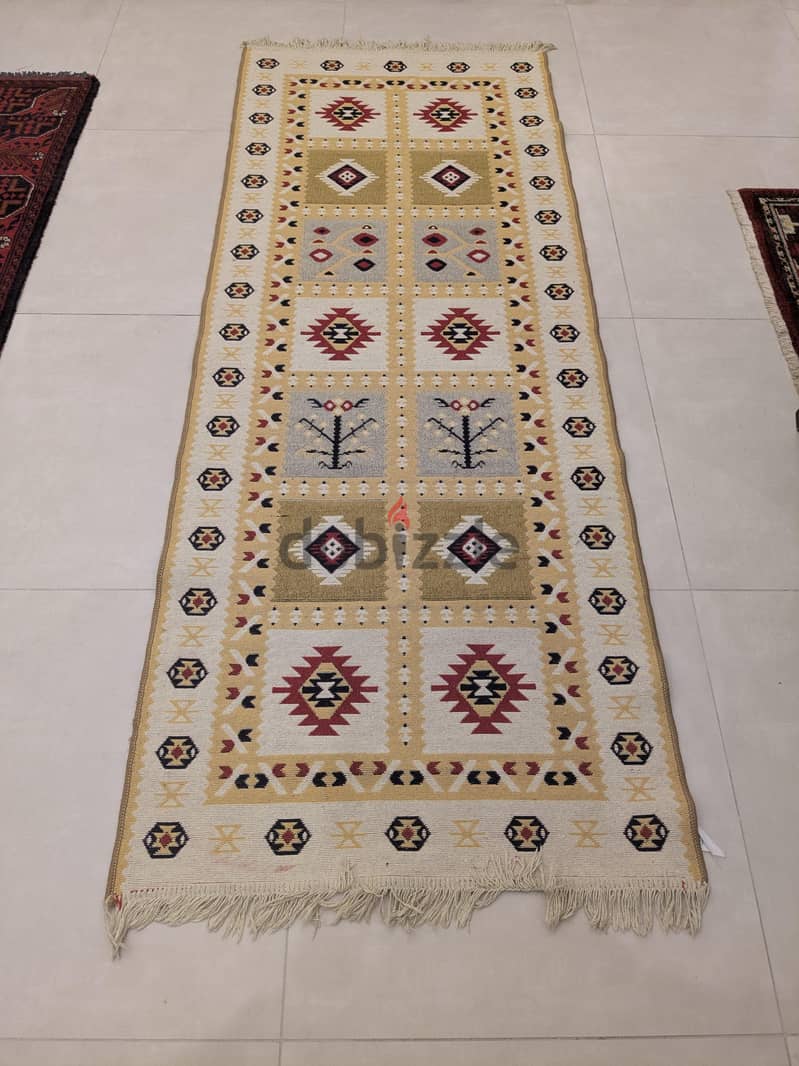 Double sided long Turkish carpet for sale 1