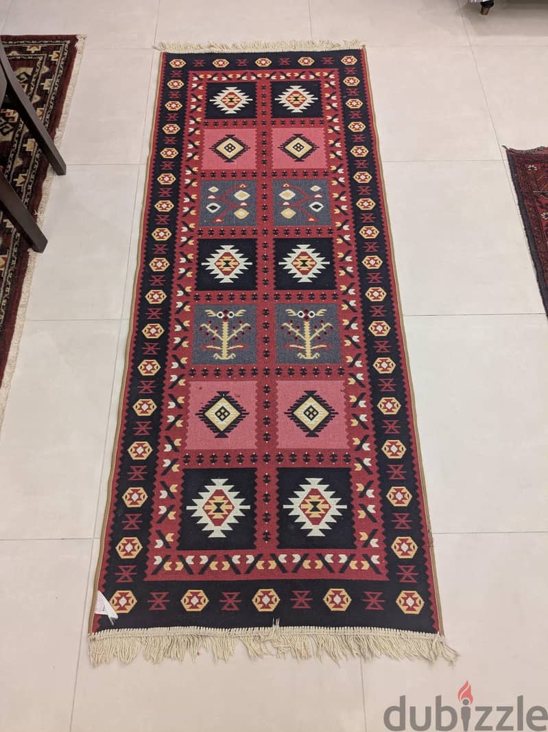 Double sided long Turkish carpet for sale 3