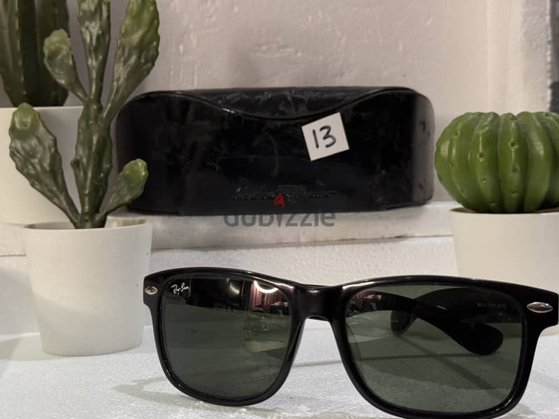 نظارة ريبان أصلية (مستعملة) | Original Ray-Ban Sunglasses (Used) فرصة 8