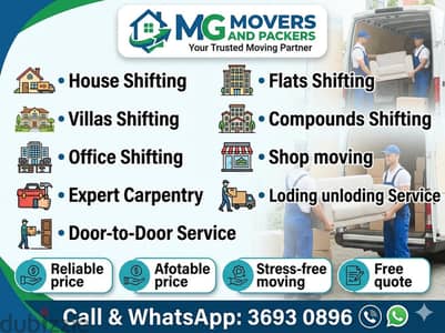 flats shifting office shifting furniture removal service
