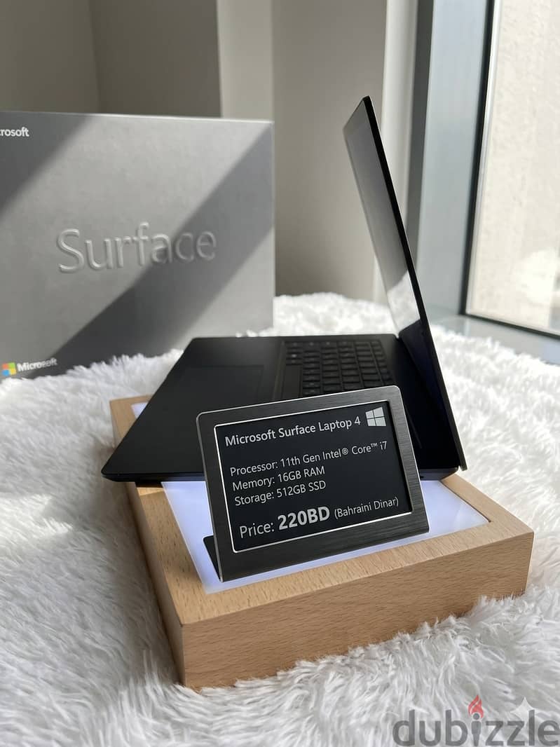 Microsoft Surface laptop 4 Core i7 16GB 512GB 10th generation 220BD 1
