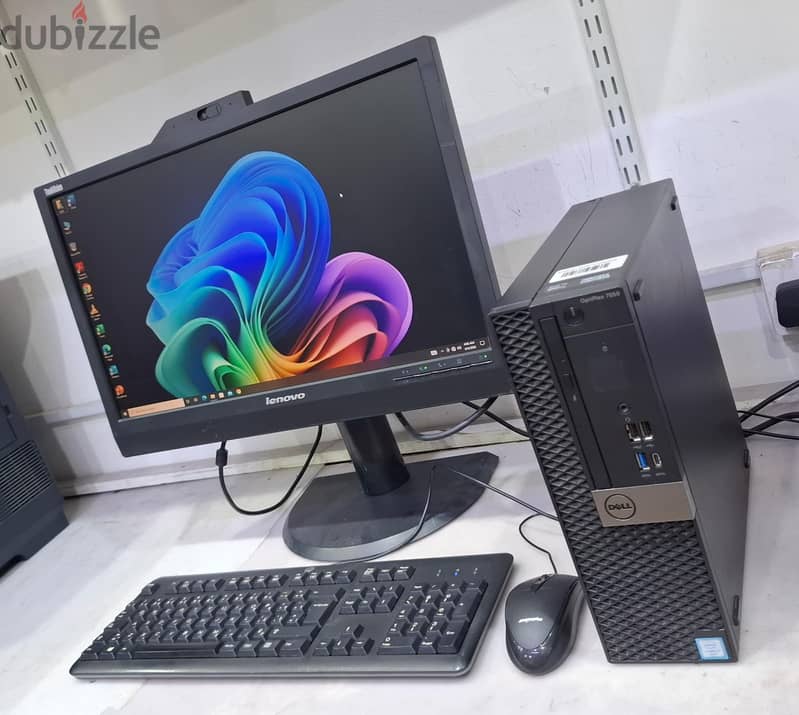 DELL Core i7 WIFI Computer Set 16GB RAM 22" Multimedia LED 16GB RAM 2