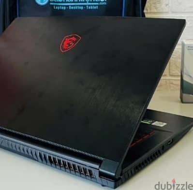 MSI gaming laptop i7 10800H 16GB NVIDIA 6GB Laptop