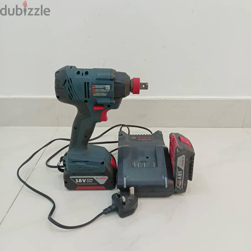 Bosch Cordless Impact Wrench 1/2 inch مفك براغي بوش 2