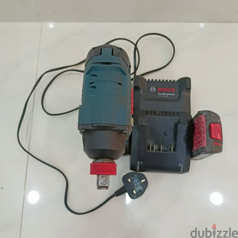 Bosch Cordless Impact Wrench 1/2 inch مفك براغي بوش 3