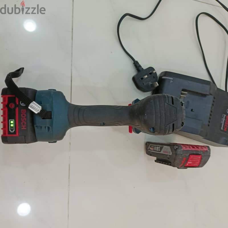 Bosch Cordless Impact Wrench 1/2 inch مفك براغي بوش 6