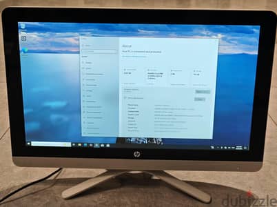 hp all in one core i3 6th 8gb ram ddr4 128gb ssd touch screen 22 inch