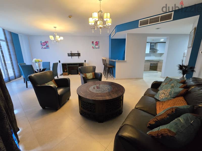 3 + Maid room in Luxury building 2 Balcony with amazing sea view 3