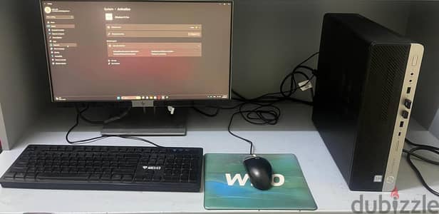 hp pc setup good condition negotiable بيسي اتش بي سيت اب حالة ممتازة