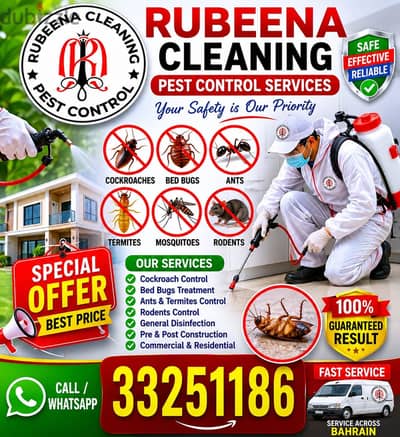 Pest control company big offer just 15 bd contact number35075103