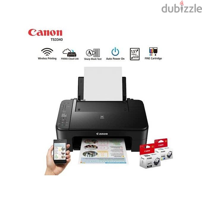 Special Offer CANON Wireless Color Printer (Print / Scan / Copy / WiFi 2