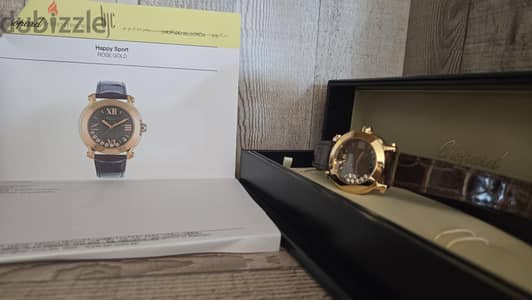 Chopard happy diamond floating 7diamonds,18k