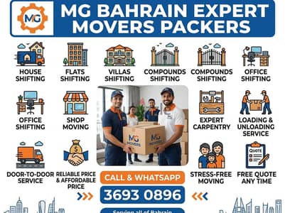 Bahrain House shifting furniture removal company