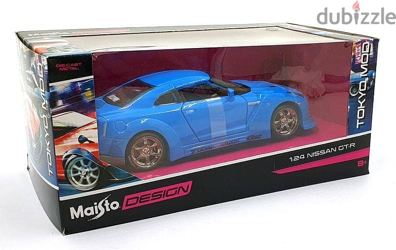 Maisto Design Nissan GTR 1:24 Tokyo mod 3
