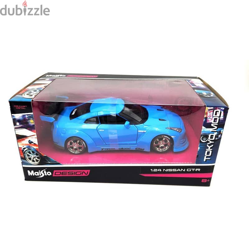 Maisto Design Nissan GTR 1:24 Tokyo mod 4