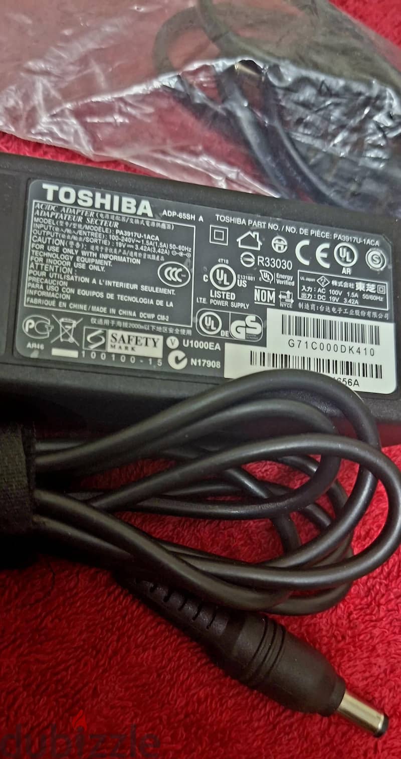 Toshiba Laptop Charger (One used & One New) 1