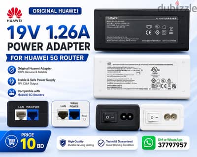 Original Huawei 19V 1.26A Power Adapter