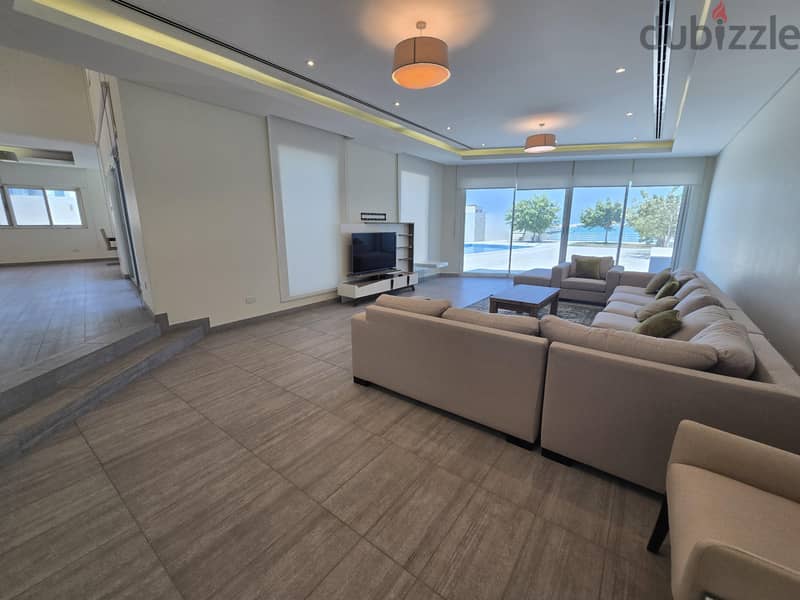 Stand alone Villa 4 + maid room + driver room with private beach acces 13