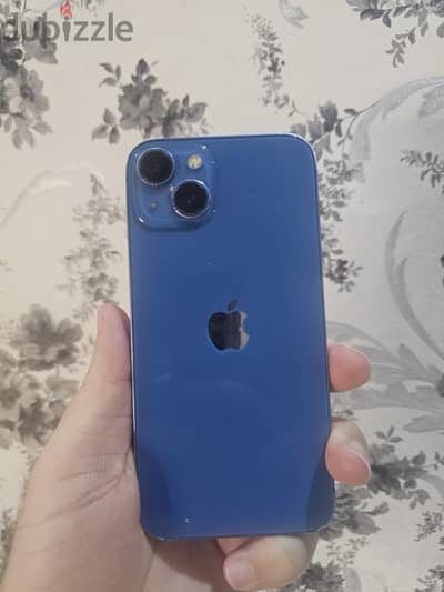 iPhone 13 Blue|  256GB 74% - Screen changed original  13Blue - ازرق