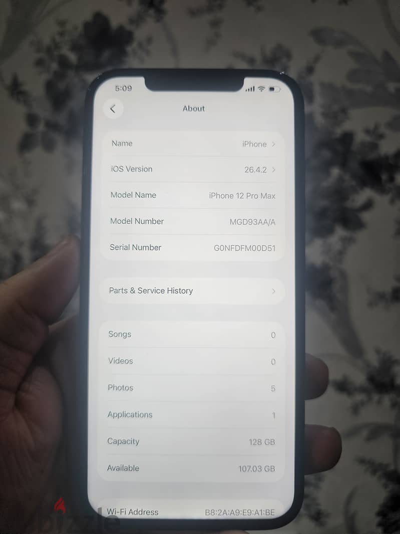 iPhone 12 Pro MAX blue ازرق 2