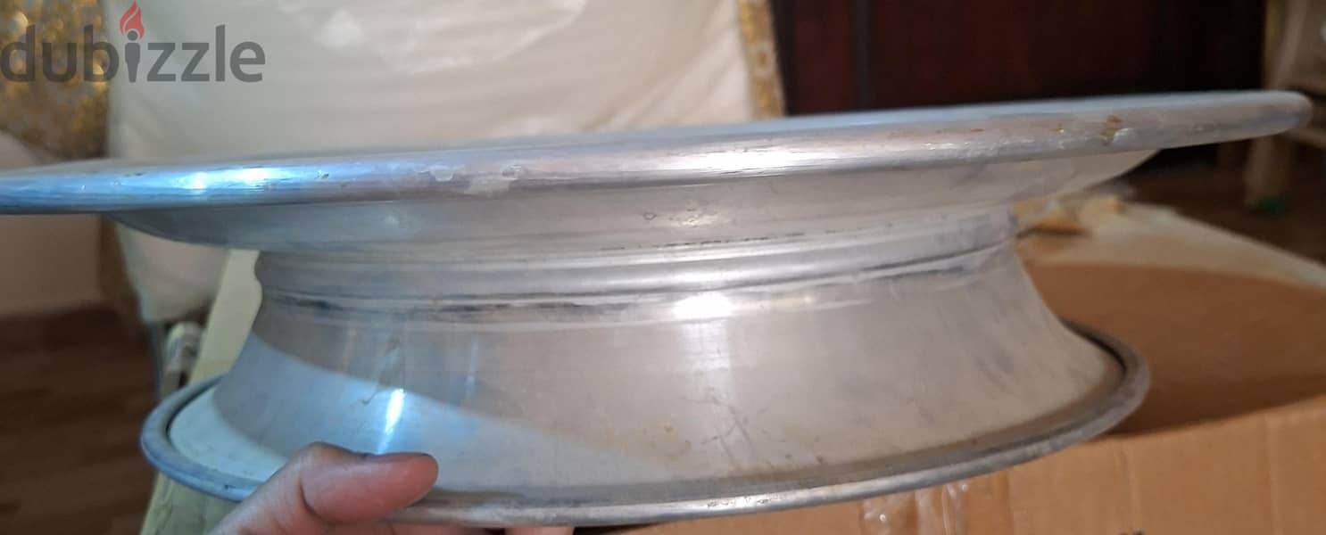 NEW- Traditional Aluminium dish 40 cm for Qoozi. 1