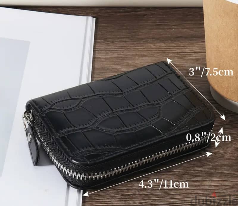 Crocodile Embossed Women's Wallet 2