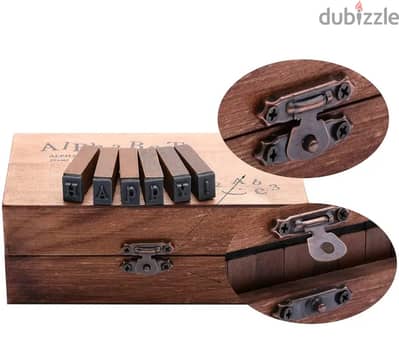 Wooden Letter Stamps