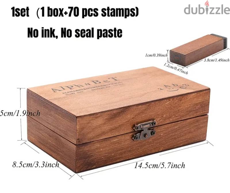 Wooden Letter Stamps 2
