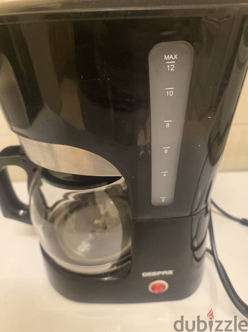 GEEPAS coffee machine 1