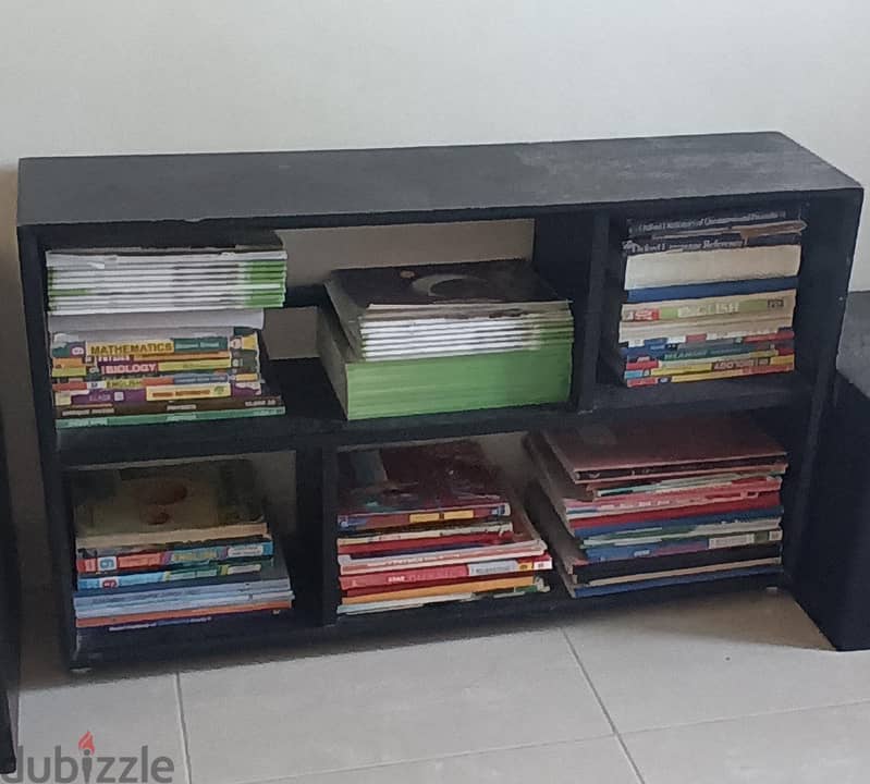 L Shape Sofa Cabinet Rack Book Shelf Study Table 1